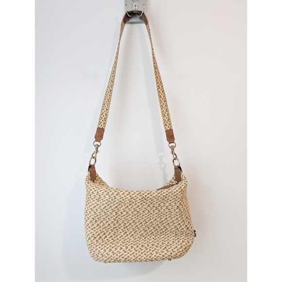 Eric Javitz Raffia Crossbody Bag - Picture 2 of 9